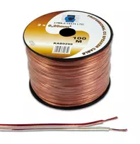 Cabletech Laidas kolonėlėms 2x4.0mm² skaidrus, OFC varinis