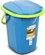 GreenBlue GB320BL nešiojamasis kelioninis tualetas kibiras Camping Festival Rankenos dangtis Patvarus stabilus19L