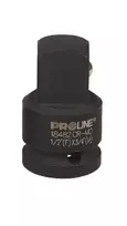 Cr-mo smūginis adapteris 3/4" galvutei - 1/2 kontakto, proline