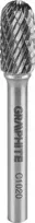 Graphite Metalo freza NEO 55H360 – cilindrinė apvali, 10x20 mm, kotas 6x45 mm