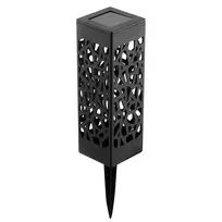 Lampa Saulės energija varomas sodo šviestuvas SMD stulpeliu, 4 vnt.