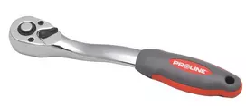 Grzechotka 1/2" terkšlės įtempiklis, 72 dantys, ilgis 250 mm, dviejų dalių rankena, proline