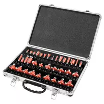 Frezų rinkinys GRAPHITE 56H240 (35 vnt., 8 mm kotas)