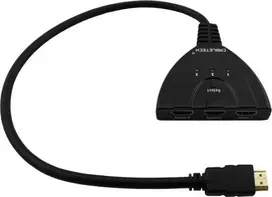 LP Oem HDMI jungiklio jungtis ant 1 išvesties / 2 įėjimų kabelio.