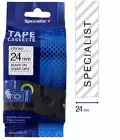Juosta lipdukams ir etiketėms Specialist 31/2-AZE151; 24 mm; 8 m