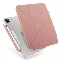 UNIQ dėklas Camden Apple iPad Pro 11.0 (3gen) rožinės spalvos Antimicrobial