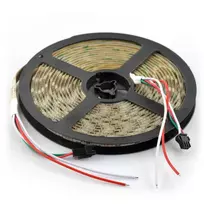 Oem RGB LED juosta WS2811 - skaitmeninė, adresuota - IP65 48 LED/m, 12W/m, 12V - 5m