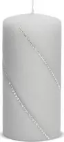 Mondex Parafino žvakė Bolero 7xh10cm, pilka matinė