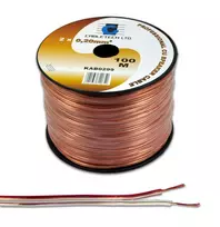 Cabletech Laidas kolonėlėms 2x0.35mm² skaidrus, OFC varinis
