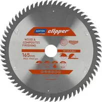 NORTON diskinis pjūklas 165 mm x 20 mm x 64z MEDIENOS IR ATB KOMPOZITAS (2,6 / 1,6)