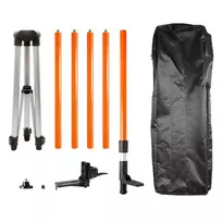 Neo Tools Tyczka Lazerio stulpas su trikoju 3,7 m