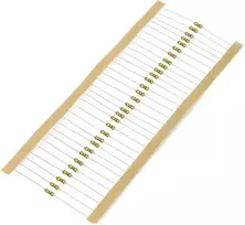 JustPi THT CF anglies rezistorius 1/4W 470Ω - 30 vnt