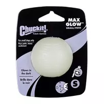 Chuckit! Max Glow tamsoje šviečiantis kamuoliukas šunims, 5 cm
