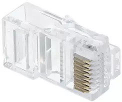 TST Kištukas RJ-45 UTP kabeliui CATe, RJ45T*P100 tipas EZ (PassThrough), 100vnt.