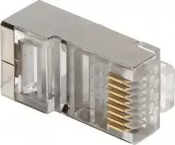 TST MODULINIS EKRANUOTAS KIŠTUKAS RJ45/C6-EKRANAS*P100, FTP Cat6