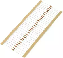 JustPi THT CF anglies rezistorius 1/4W 1.2kΩ - 30 vnt