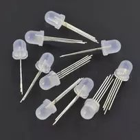 Oem RGB LED WS2811 8mm adresavimas - 10 vnt