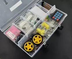 Anodas Electronics Didelis Arduino pradinis rinkinys – 47 elementai