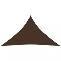 Uždanga nuo saulės, ruda, 4x4x5,8m, oksfordo audinys, trikampė