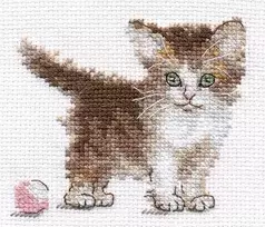 Alisa Beldizart Mažas kačiukas 10x8 cm S0-169