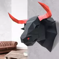 Beldizart Wizardi 3D popieriaus maketo rinkinys Jautis PP-1BUL-2BR