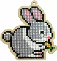 Wizardi Deimantinės mozaikos suvenyras Rabbit WW108