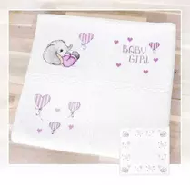 luca S Baby Blanket SBO100 - siuvinėjimo kryželiu rinkinys