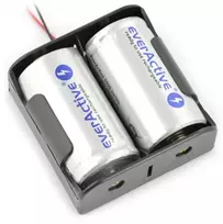 Oem Baterijų laikiklis 2x D (R20)