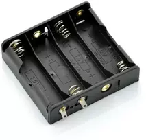 Oem Baterijų laikiklis 4 AA tipo baterijoms (R6) be laidų
