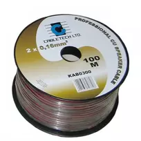 Cabletech Kolonėlių kabelis 1.5mm 100m Juodas