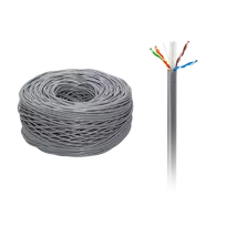 Varinis kompiuterio kabelis - vytos poros UTPCat6e Cabletech