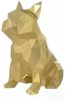 Beldizart Wizardi 3D popieriaus maketo rinkinys Bulldog PP-2BJU-GLD
