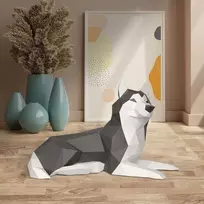 Beldizart WIZARDI 3D popieriaus modeliai Husky PP-2HAS-3GWB
