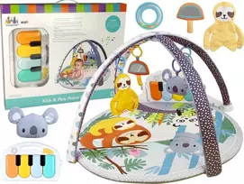Lean Toys Interaktyvus edukacinis kilimėlis su fortepijonu vaikams