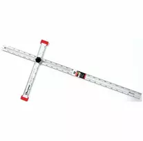 Reguliuojama T formos liniuotė 120 cm / 35 cm, KAPRO