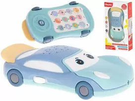 Roger Automobilinis telefono žvaigždžių projektorius su muzika mėlyna spalva