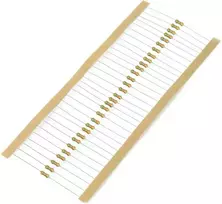 JustPi THT CF anglies rezistorius 1/4W 56kΩ - 30 vnt