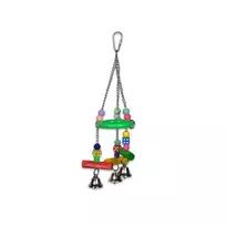 VADIGRAN Bird Toy Ring color žaislas paukščiams 30cm
