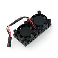 Lonten Technology Du ventiliatoriai 5V su 50x25mm radiatoriumi