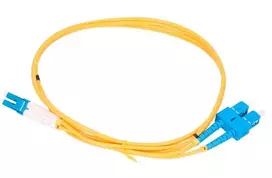 EXTRALINK Patchcord SC/UPC-LC/UPC SM dvipusis G652D 3,0 mm 1 m PVC