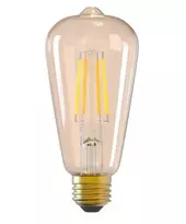 Tellur WiFi Filament Smart Bulb E27, 6W, amber, baltas/warm, dimmer