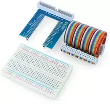 Išplėtimo rinkinys - Raspberry Pi išplėtimas į maketavimo plokštę + juosta + maketavimo plokštė - Iduino RA028