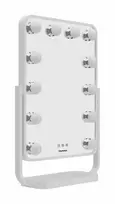 Makiažo veidrodis su LED apšvietimu Humanas HS-HM01 (Baltas)