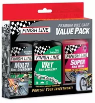 Grandinės priežiūros rinkinys Finish Line Value Pack Wet 3 vnt. x 120 ml