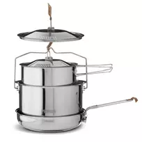Optimus Švedija Puodas Primus Campfire Cookset stainless steel large