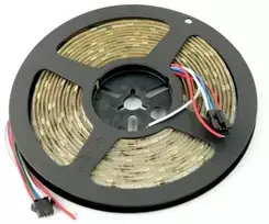 Oem RGB LED juosta WS2813 - skaitmeninė, adresuota - IP65 60LED/m, 18W/m, 5V - 5m