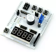 Velleman VMA209 jutikliai LM35 + DS18B20 - daugiafunkcinis priedėlis, skirtas Arduino