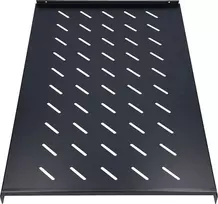 EXTRALINK fiksuota lentyna 1000 mm gylio spintelei 19 colių 750 mmx 1U juodas