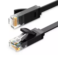 UGREEN Ethernet RJ45 plokščias tinklo kabelis CAT.6 UTP 2m - Juodas