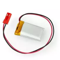 Akyga Li-Pol elementas 250mAh 1S 3.7V - JST-BEC jungtis + lizdas - 30x17x6mm